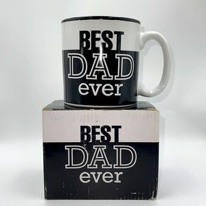 Best Dad Ever 13Oz Coffee Mug Great for Fathers Day or Birthday NEW